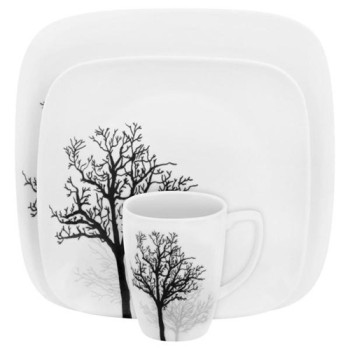 Corelle Timber Shadows 16pc Dinnerware Set