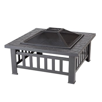 Fire Sense Stonemont Square Fire Pit